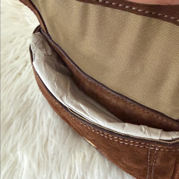 Coach Vintage Soho Brown Suede Handbag - Picture 4 of 13